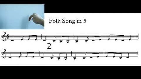 Time Signatures: Conducting 5/8 in an uneven 2