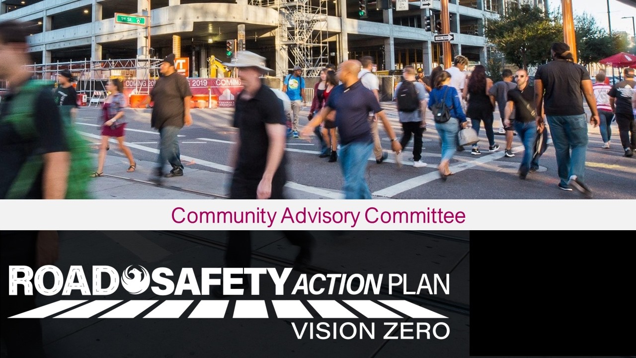 Vision Zero Road Safety Action Plan Community Advisory Committee ...