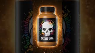 Shake it. Chug it. Unleash it.CheatDeath Supplements will take over the world.#cheatdeath