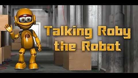 Talking Roby the Robot - Dance 1