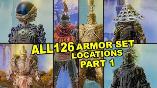 Elden Ring - How To Get All Armor Sets Part 1 (+ All Altered & Individual Pieces)