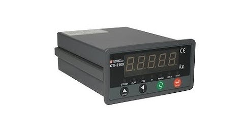 Đầu cân CTI 2100 - Simulating Calibration (Without Test Weight)