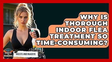 Why Is Thorough Indoor Flea Treatment So Time-consuming? - Insects and Invaders