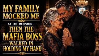 My Family Mocked Me at the Reunion — Then the Mafia Boss Walked in Holding My Hand