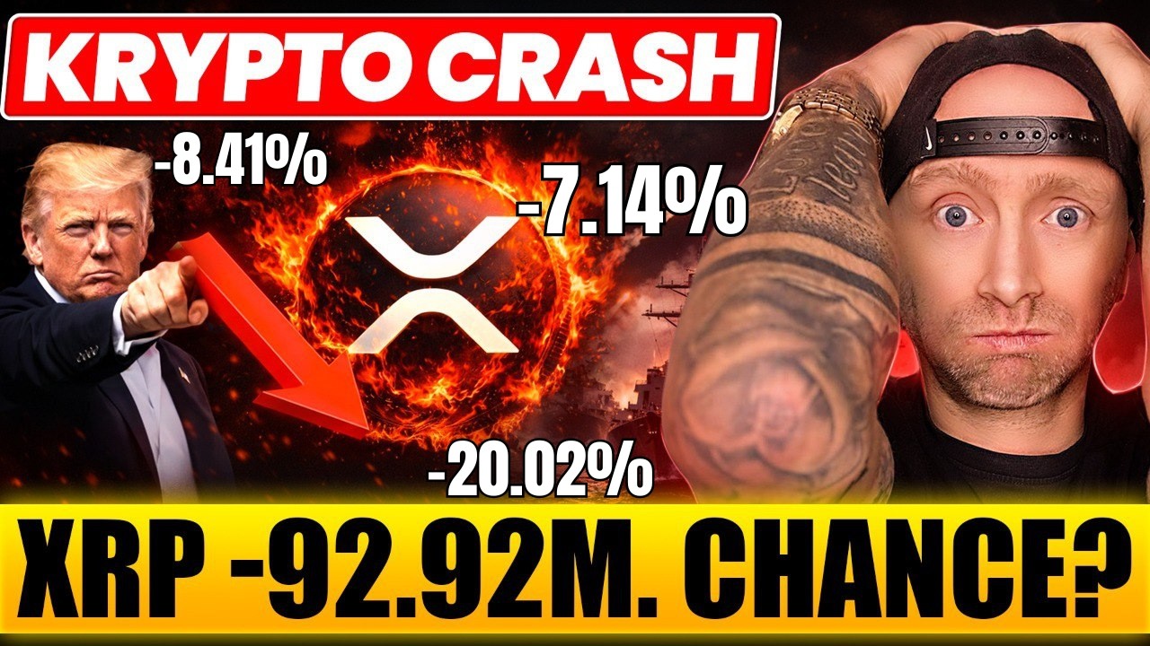 XRP NEWS DEUTSCH:💥Mega Crash💥XRP am Ende? Krypto verliert den Boden - Was jetzt passiert!
