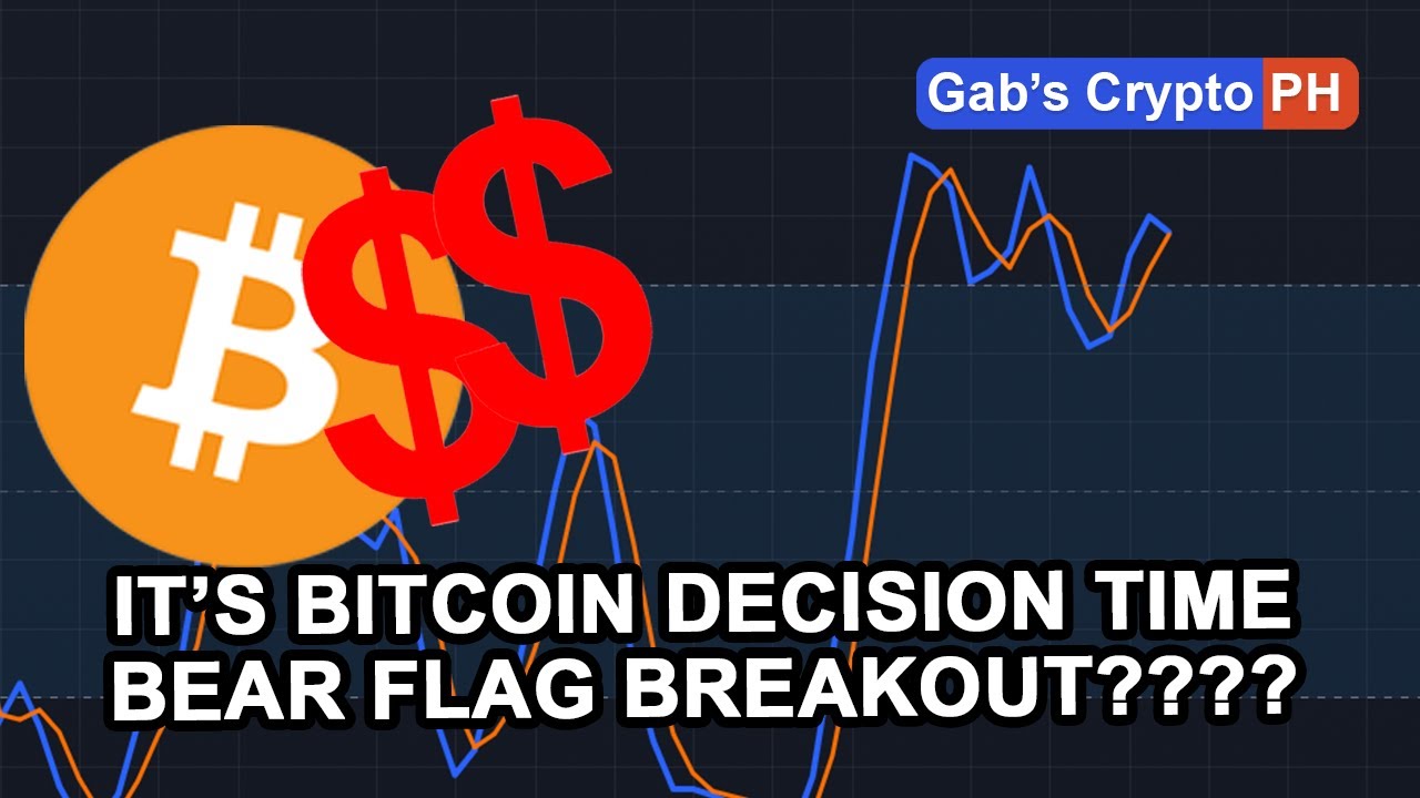 Bitcoin DECISION TIME!!!! Bear Flag Breakout Finally?? Monitor this  Indicator || Crypto Tagalog