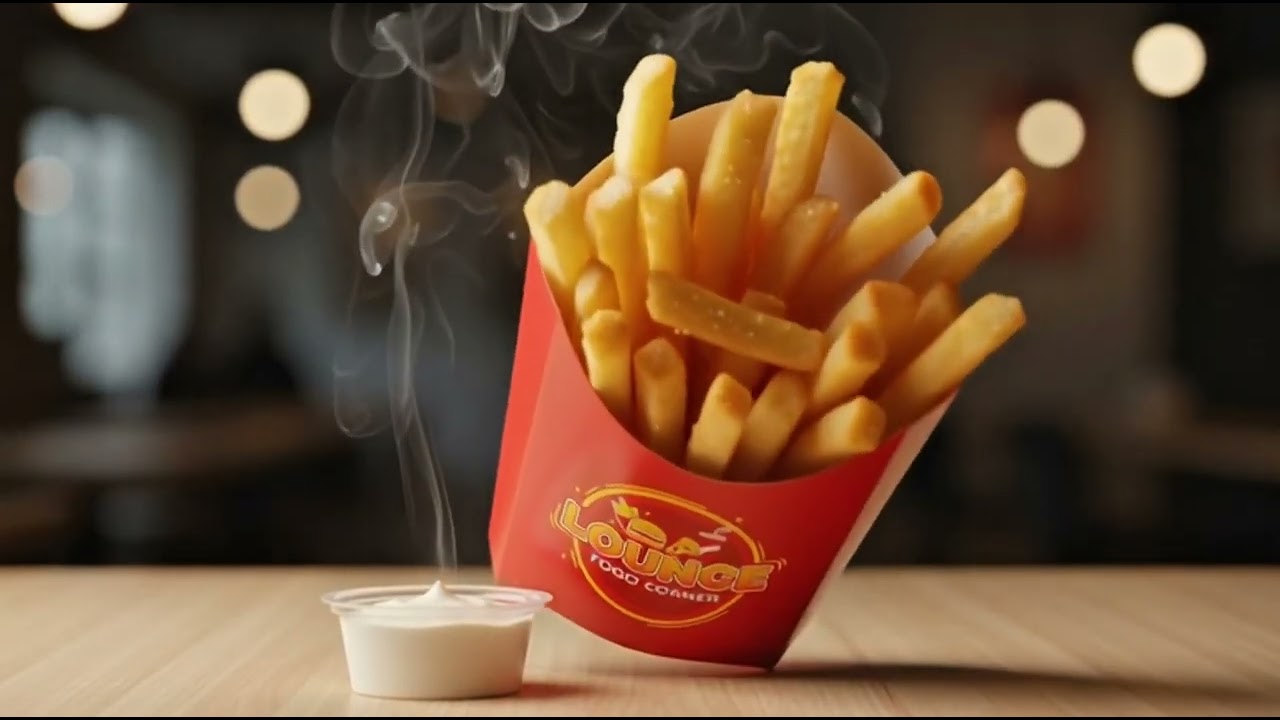 TVC COMMERCIAL AD LOUNGE FOOD CORNER