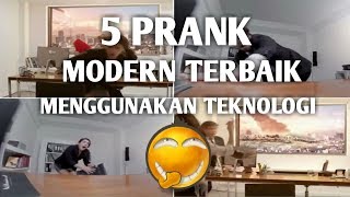 KEREN DAN LUCU! PRANK MODEREN YANG MENGGUNAKAN TEKNOLOGI