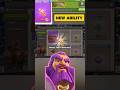 Warden New Ability in clash of clans - Heroic Torch - Splash Bash Event - #clashofclans #shorts #coc