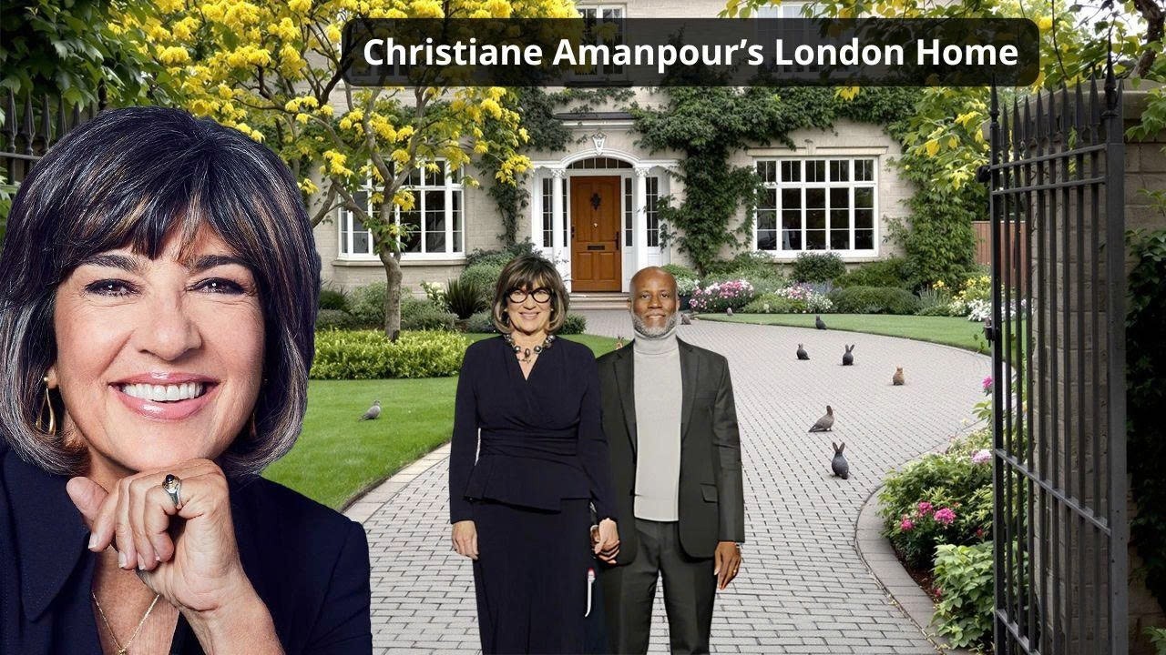 Дом Кристиан Аманпур в Лондоне — мировая журналистика, наследие военной журналистики и элитная жи...