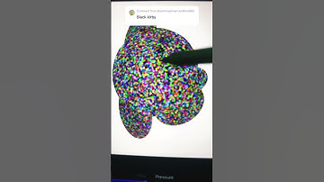 Black Kirby 😎~pick a color|Procreate #sub #procreate #digitalart #kirby #black #fy #shorts