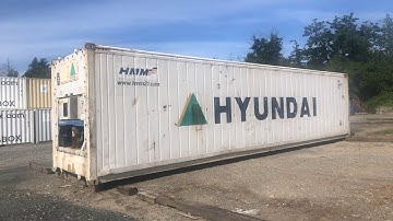 40 foot high cube Reefer Container - Simple Box Storage Containers