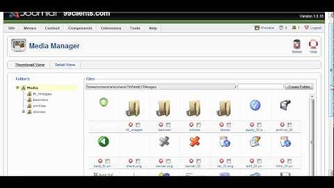 Joomla How To: The Media Manager in Joomla 1.5. www.MyJoomlaCast.com