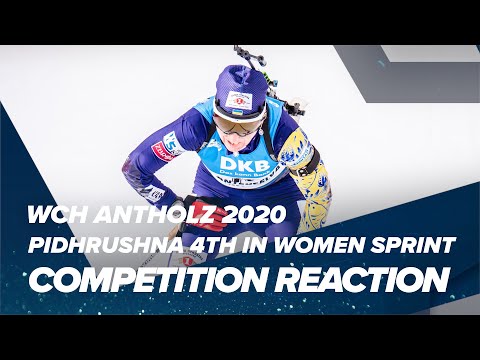 Antholz 2020: Pidhrushna 4th in women sprint