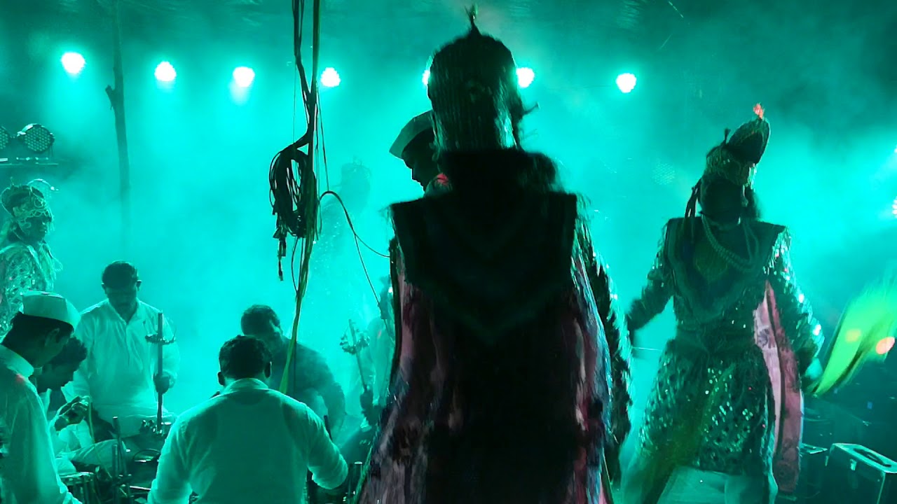 Vijay kuvalekar buva entry dance at Guhagar