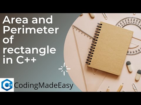 Calculate area and perimeter of rectangle in C++