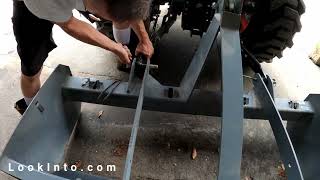 How To Attach A Box Grader / Box Blade To Your Tractor - Step By Step Guide