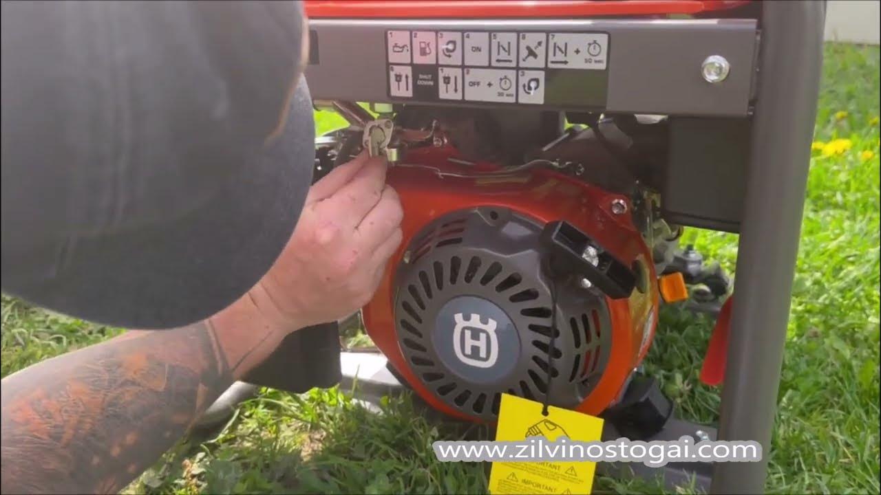 Husqvarna G3200P 2800W Generatorius | Testas - YouTube