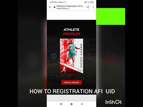 how to registration UID AFI LOG IN