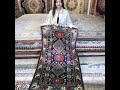 Hand knotted traditional trible style carpet interior Perisan rug bathroom oriental area room rug