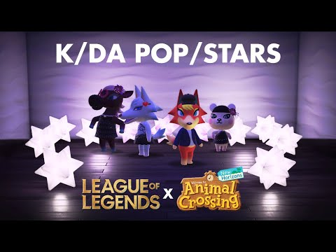 K/DA - POP/STARS Recreated in Animal Crossing