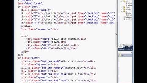 07  jQuery Attributes AJAX with jQuery course