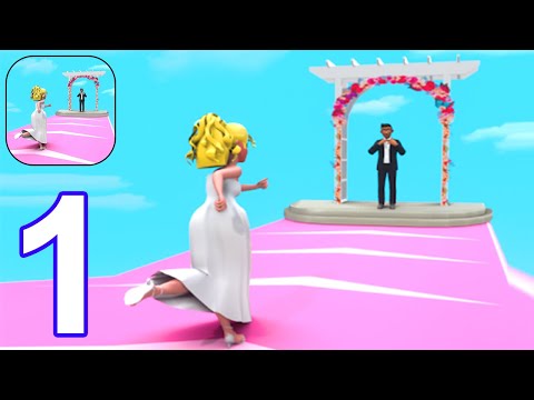 Bridal Rush! - Gameplay Part 1 All Levels 1-12 (Android, iOS) #1