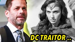 TRAITOR!🛑 Zack Synder reveals Wonder Woman star Gal Gadot is a traitor for running away $874 million