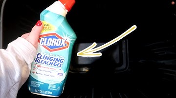 Clean your Trash Can with Toilet Bowl Cleaner and HERES WHY