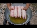 Deep-Fried Pig Feet Recipe | How to Cook Crunchy Pig Feet