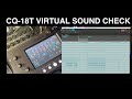 CQ-18T VIRTUAL SOUNDS CHECK
