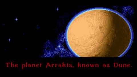 RETRO - DUNE 2 Intro