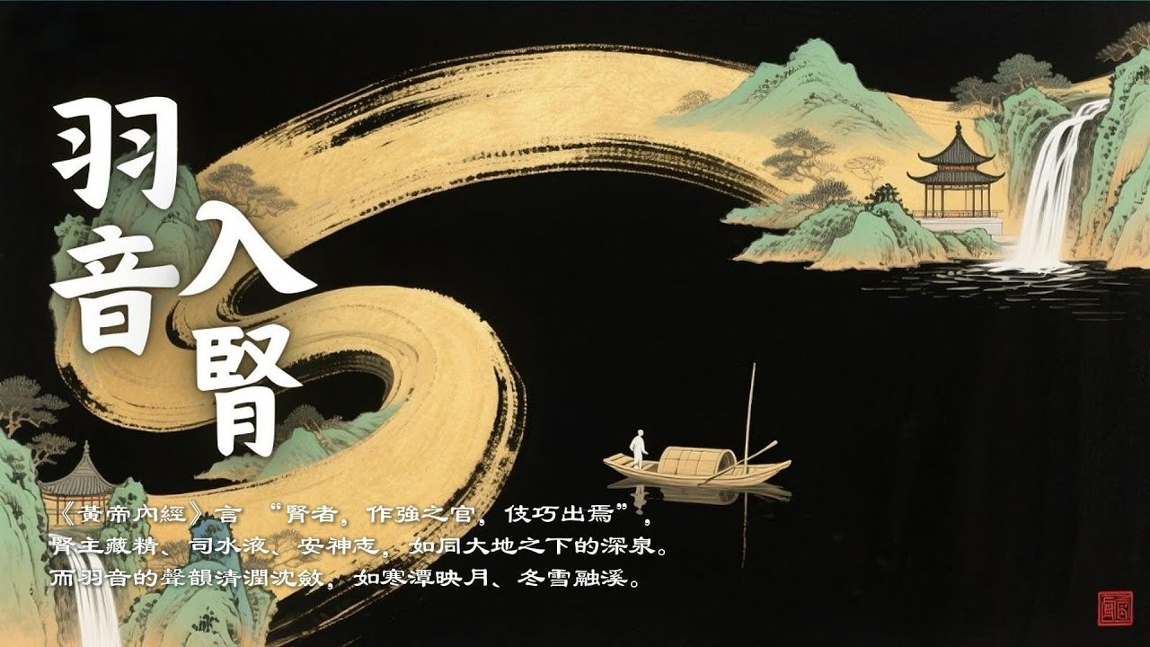 羽音療癒｜水元素能量音樂・補腎養精・舒緩焦慮助眠・久坐疲勞必聽｜Asian Relaxing Music - Yu Tone