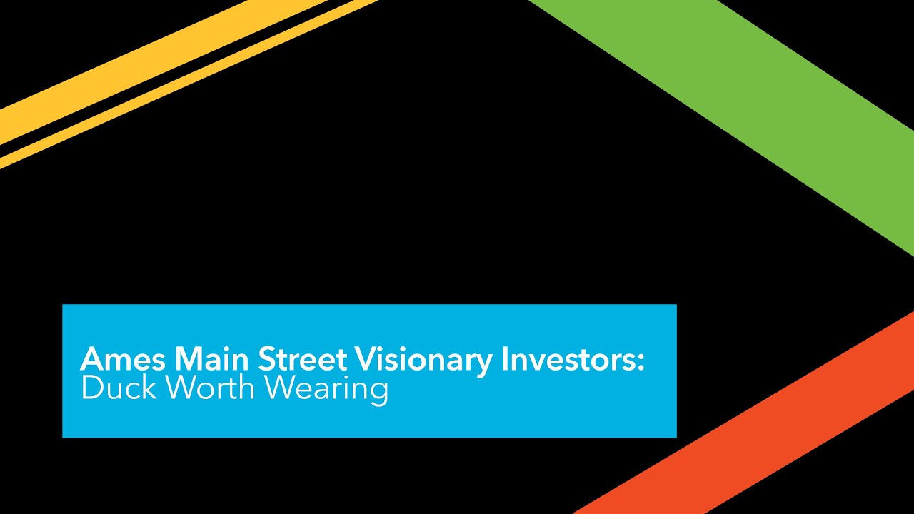 Ames Main Street Visionary Investors Duck Worth Wearing YouTube ames-main-street-visionary-investors-duck-worth-wearing-youtube