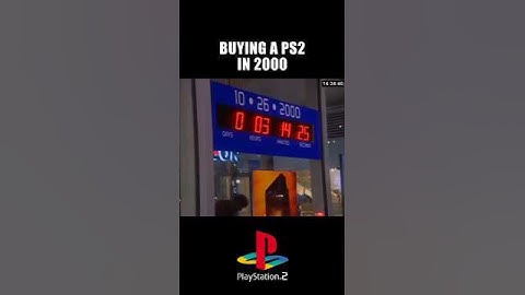 Buying a PS2 in 2000 | #ps2 #playstation #2000s #nostalgia #shorts