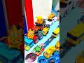 Cool Super Cars, Sport Cars, Yellow Bus Pushing By The Biggest Truck #bus #cars #truck