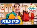 Lets go to kindergarten  caities classroom field trips  first day of school for kids