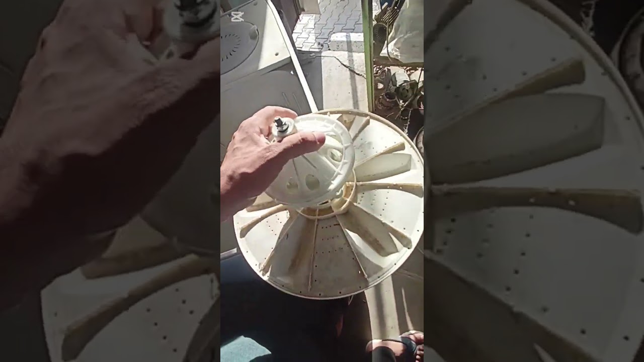 سرّ تبديل كيربوكس وماطور تنشيف غسالة حوضين 