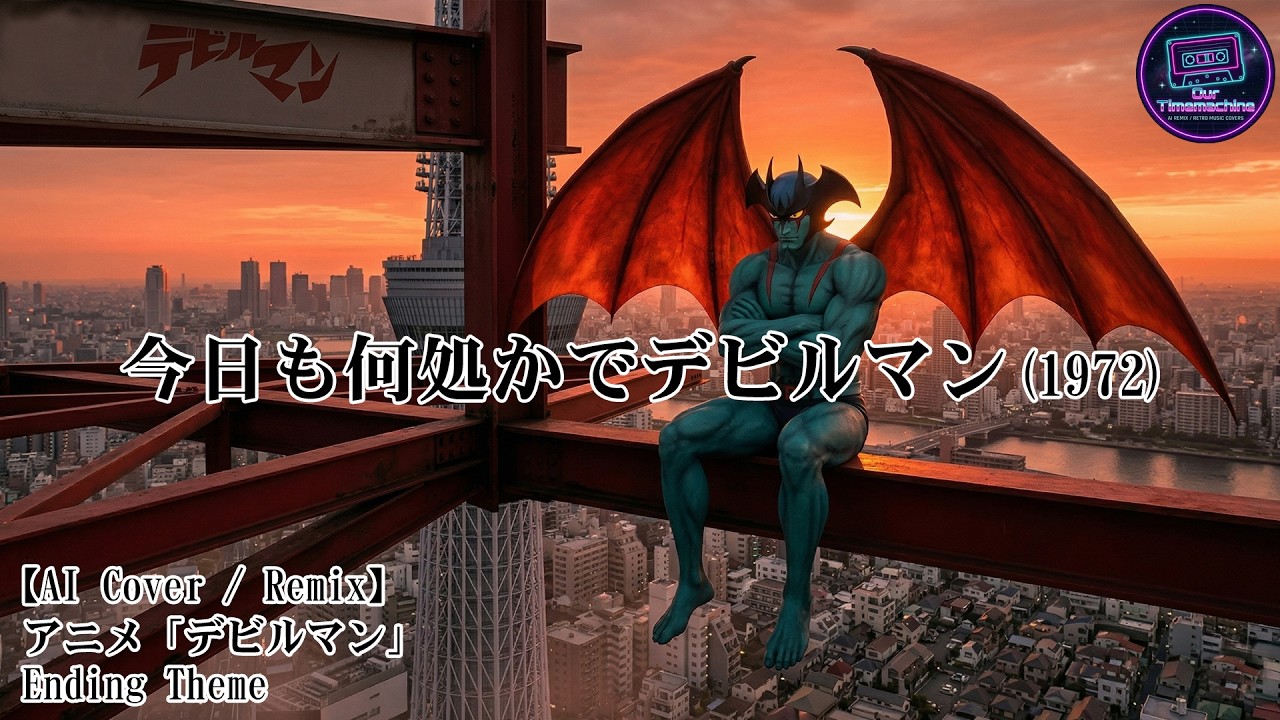 今日も何処かでデビルマン - デビルマン Ending Theme【AI Cover
