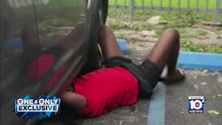 Man caught on camera stealing catalytic converter