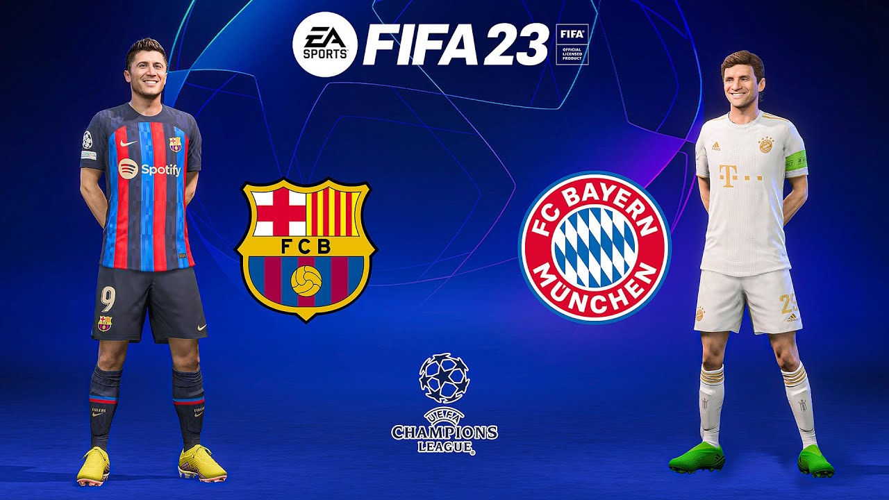 FIFA 23 - Barcelona vs Bayern Munich | UCL 22/23 | PS5™ [4K60] HDR ...