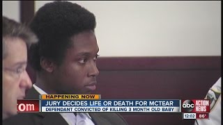 Richard McTear trial: Convicted killer to learn fate of life in prison or death penalty