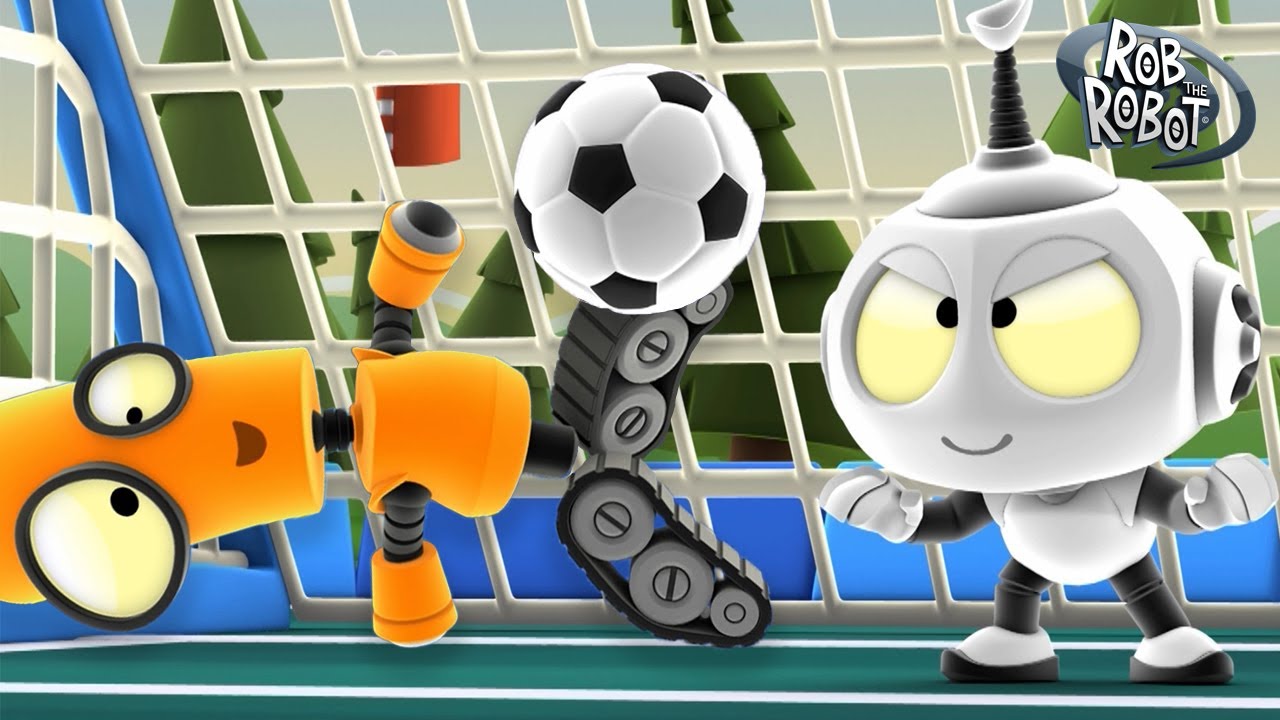 ⁣Bend it Like Orbit Soccer Special | Rob the Robot | Educational Robot Cartoons for Kids