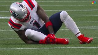 A.J. Brown Suffers Ankle Injury vs Seahawks