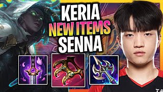 KERIA BRINGS BACK SENNA WITH NEW ITEMS! | T1 Keria Plays Senna Support vs Yuumi!  Season 2024
