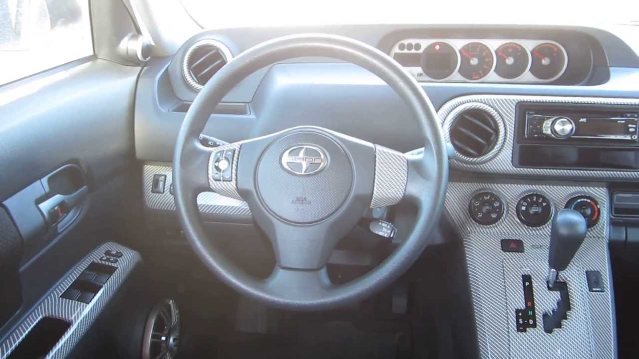 2008 Scion Xb White Stock 12640p Interior Youtube