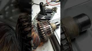 Гальваническое восстановление коллектора электродвигателя