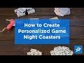 Fun DIY Coasters For Game Night | Zillow