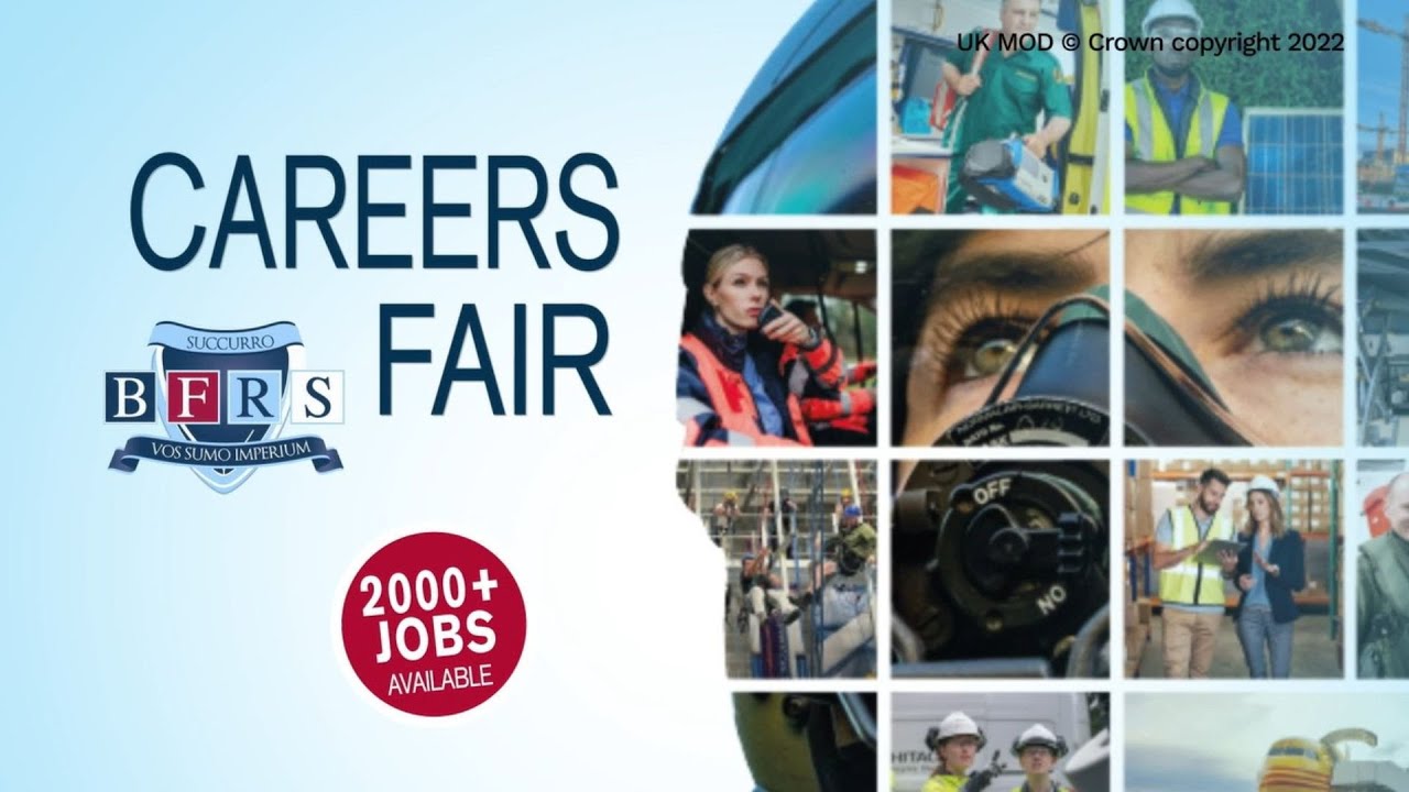 BFRS Tidworth National Careers Fair September 14th 2023 YouTube