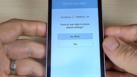 LG K4 hard reset